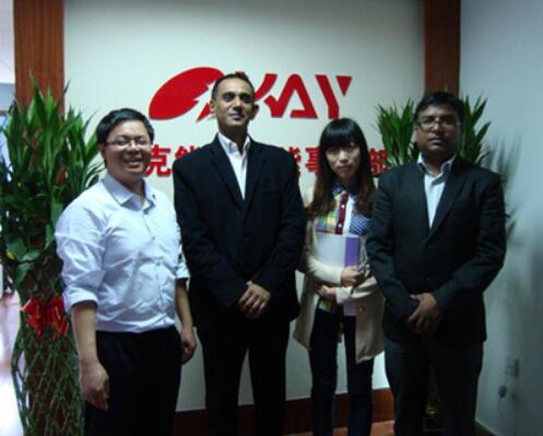 印度客户越洋考察MG不朽情缘能源水焊机工厂