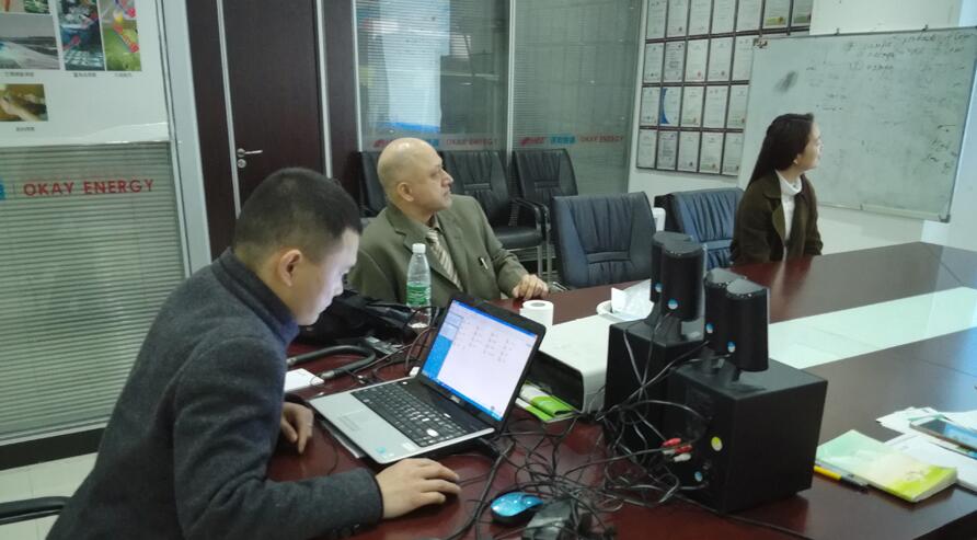 热烈欢迎加拿大客户到访MG不朽情缘能源