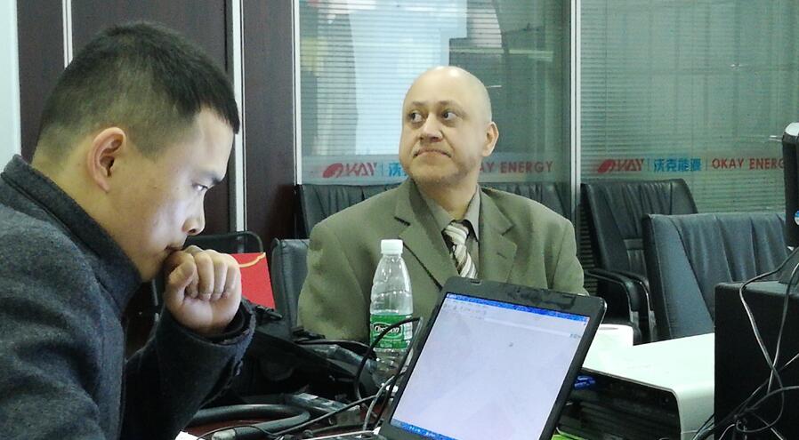 热烈欢迎加拿大客户到访MG不朽情缘能源