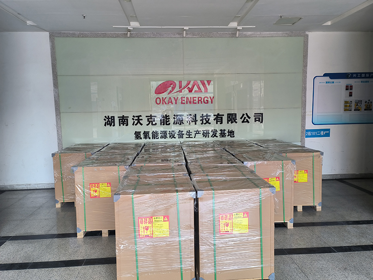 MG不朽情缘能源水燃料氢氧机整装待发 25台氢氧机继续发往海外！